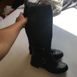 Just Fab Tall Leather boots