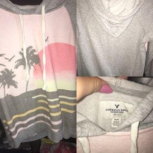 American Eagle light hoodie