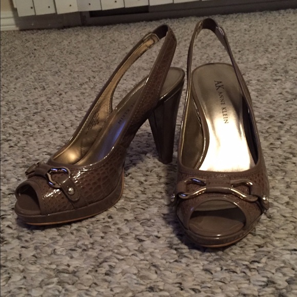 Brown heels