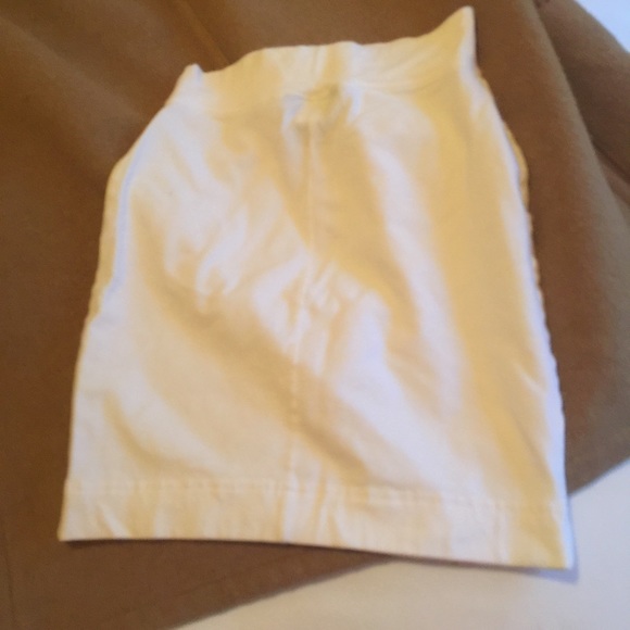 VS White Mini Tube Skirt