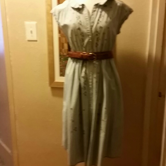 Denim Chambray Dress