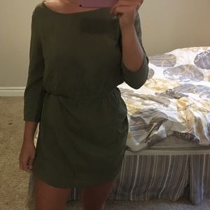 H&M never worn green dress