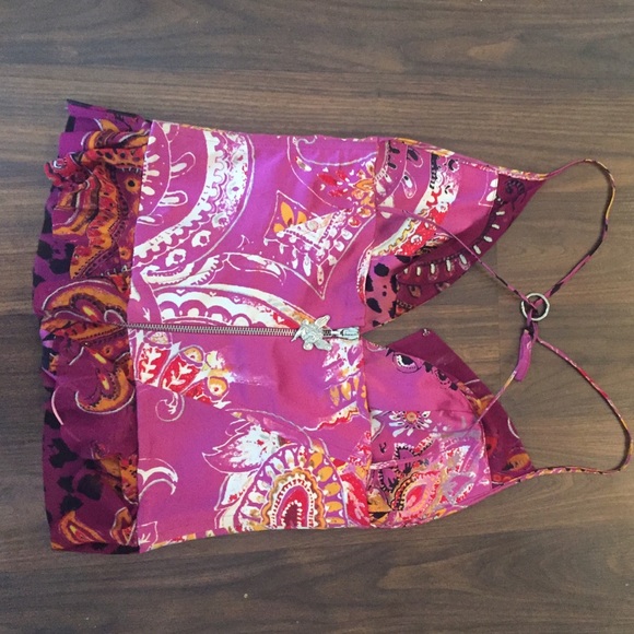 Roberto Cavalli Silk/Satin Corset Top - Picture 3 of 4