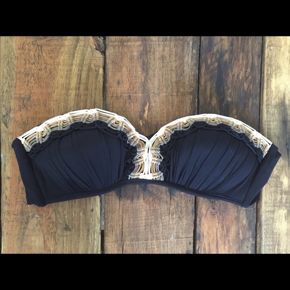 Despi Swimwear Macrame Bandeau Top