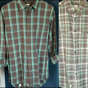 Bundle of 2 Men's casual shirts!