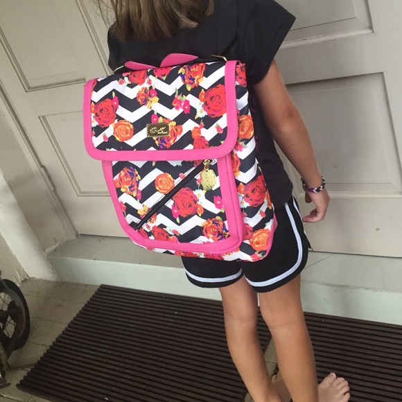 Betsy Johnson backpack floral
