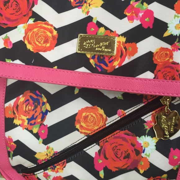 Betsy Johnson backpack floral