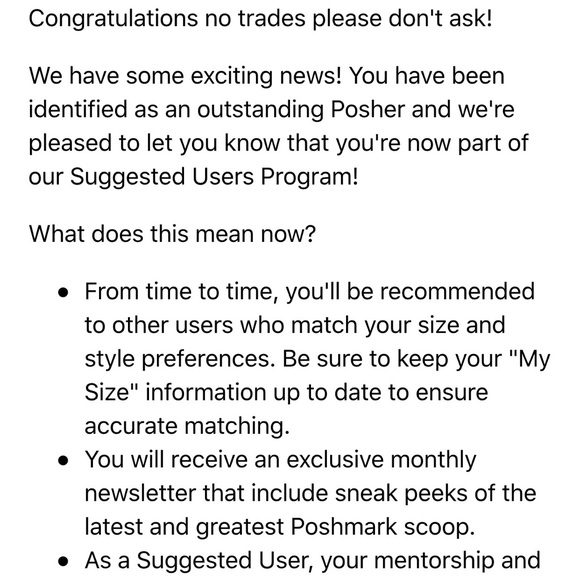 Thank you, Poshmark!!! ❤️😍😘🎉🎉🎉 - Picture 4 of 5