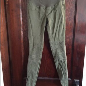 H&M Moto maternity skinnies