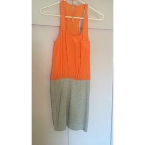 Chiffon top w/ tight skirt body on dress
