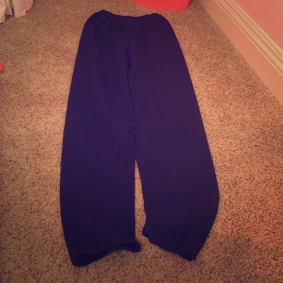 Navy blue children's sweatpants size : ym