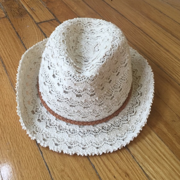 Lace cowgirl hat