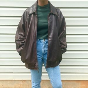 Vintage leather jacket