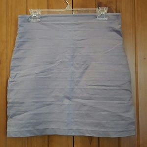 Express Grey Pencil Skirt