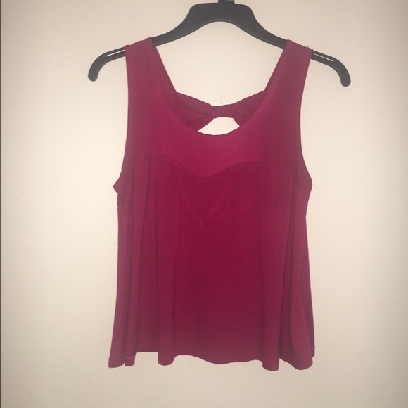 Red/Hot Pink Tank Top
