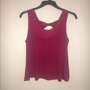 Red/Hot Pink Tank Top