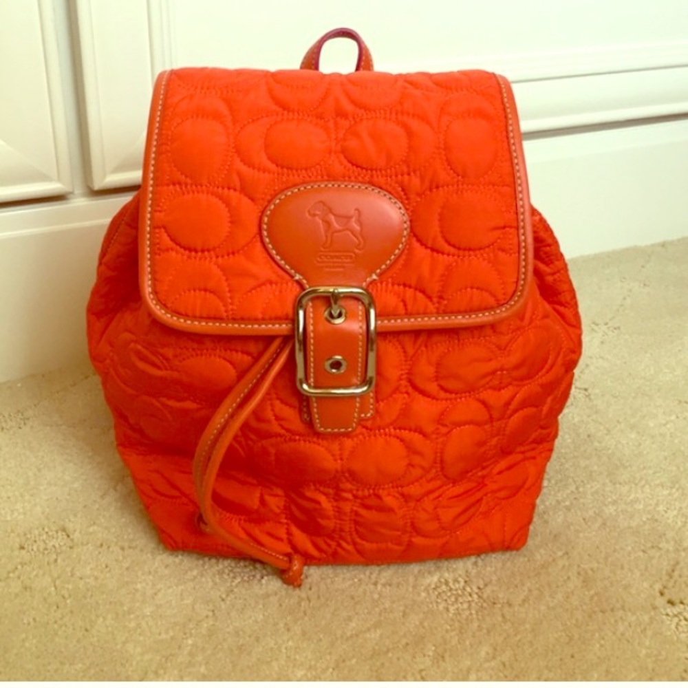 Coach backpack