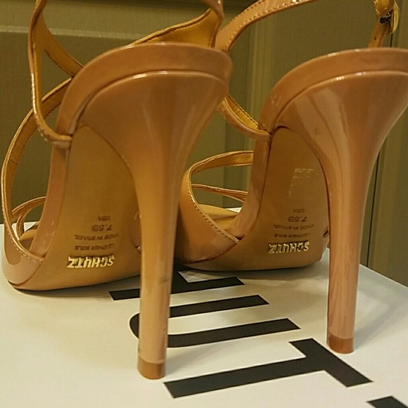 Schultz Nude Heels - Picture 3 of 4