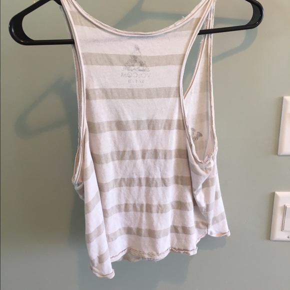 VOLCOM STRIPED CROPPED TANK - Picture 2 of 4