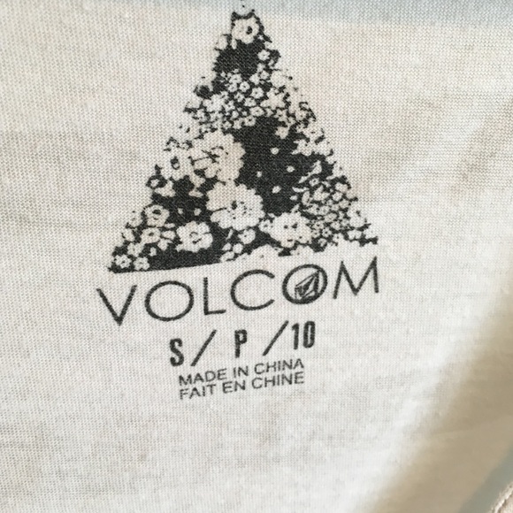 VOLCOM STRIPED CROPPED TANK - Picture 4 of 4