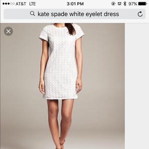 💋💋SOLD💋💋Kate Spade Eyelet Dress