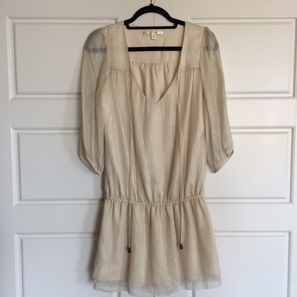 Long Sleeve Sparkle Mini Dress