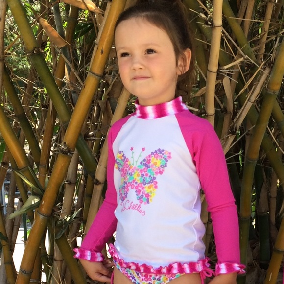 2Chillies Swim Upf Protection Rash Guard Swim Set Poshmark