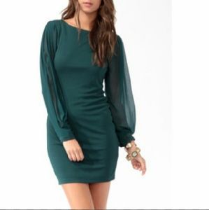 TAN NOT teal dress
