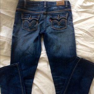 Girls Levis size 12 skinny jeans