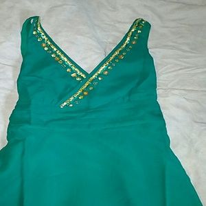 NWT green Spiegel Together cocktail dress