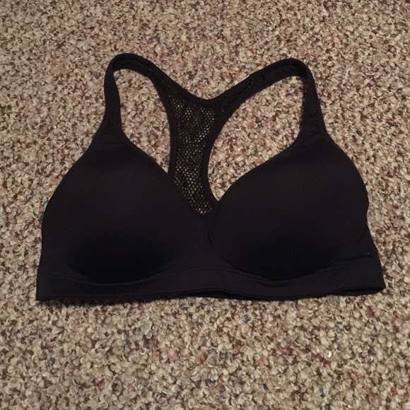 Pink Victoria's Secret Yoga Push Up Sports Bra