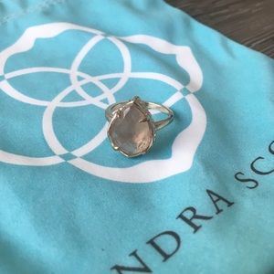 Kendra Scott Daisy Ring- Clear Smokey