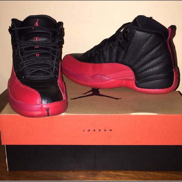 Jordan 12 Flu Game - Picture 1 of 1