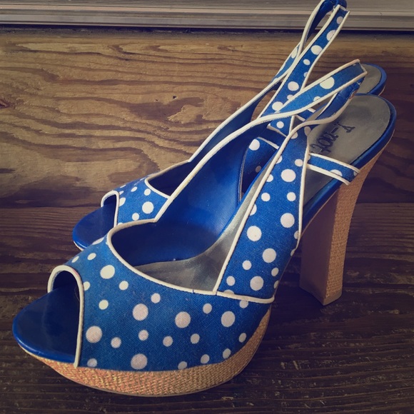 •Polka Dot heels•