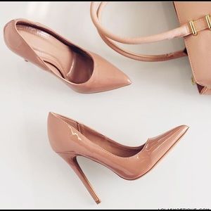 Nude heels