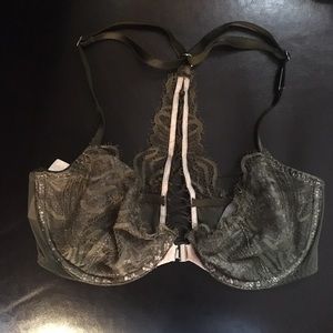 SEXY RACERBACK FOREST GREEN VICTORIA SECRET BRA