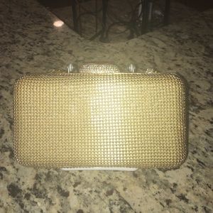 Gold clutch with chain