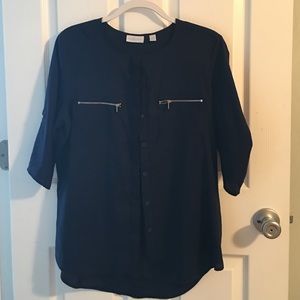 ❁ New York & Company // Button Down Blouse ❁