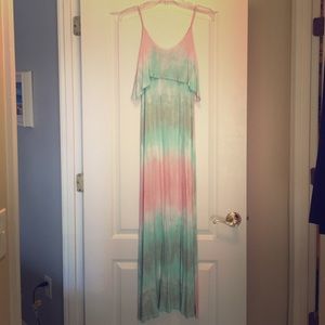 Tie dye design maxi
