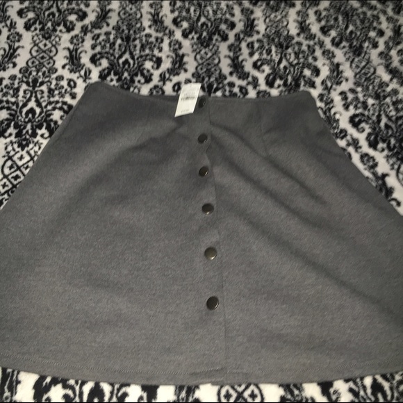 Button down skirt
