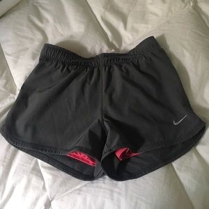 Gray Dri-Fit Nike athletic shorts