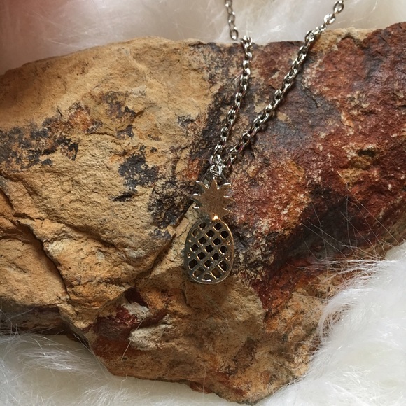 Moonflower Boutique Jewelry - NWT🔥 Silver Pineapple Necklace