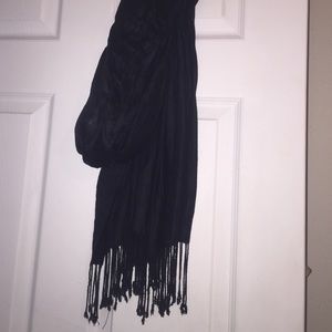 black scarf