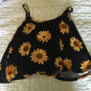 Cute sunflower top