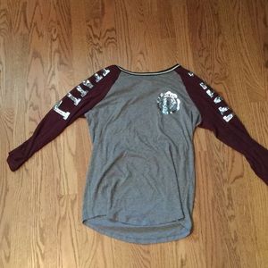 Size small shirt from Pink Victoria's Secret.