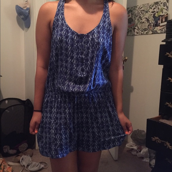 Forever 21 Other - Blue Printed Romper