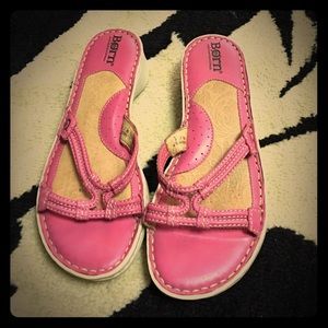 Born pink sandals