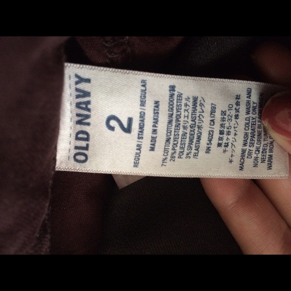 MAROON SKINNY JEANS - Picture 3 of 4