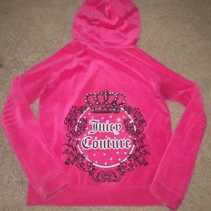 Juicy could tour zip up sweatshirt