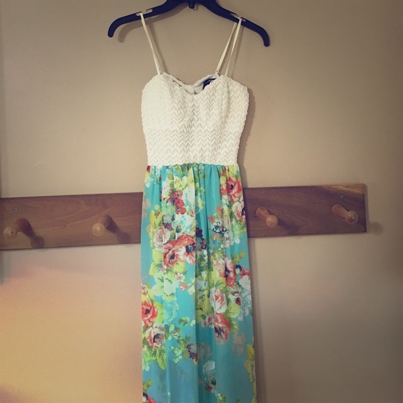 Thin strap maxi dress